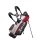 RYDZ Sidekick Standbag 9-Hole Water Resistant  Charcoal / White / Red