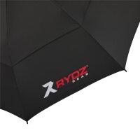 RYDZ Golfschirm UV-Protection 50+  Black / White / Red