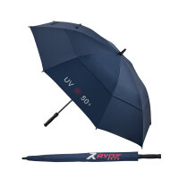 RYDZ Golfschirm UV-Protection 50+  Navy / White / Red