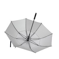 RYDZ Golfschirm UV-Protection 50+  Silver / Charcoal / Black