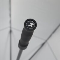 RYDZ Golfschirm UV-Protection 50+  Silver / Charcoal / Black