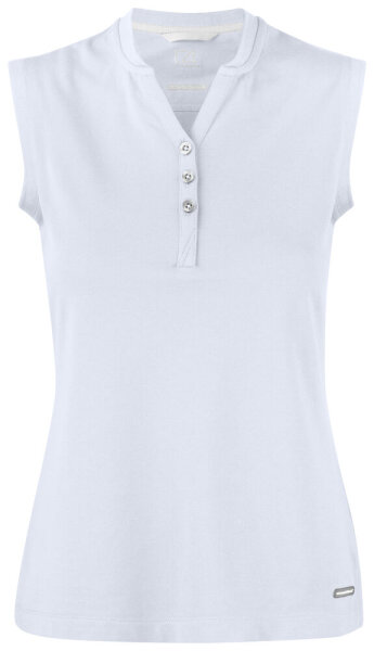 Cutter & Buck Adv. Sleeveless Ladies White