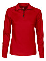 Cutter & Buck Coos Bay Half Zip Ladies Red