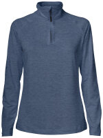 Cutter & Buck Coos Bay Half Zip Ladies Slate Blue Mel.