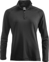 Cutter & Buck Coos Bay Half Zip Ladies Black
