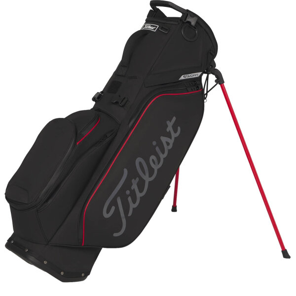 Titleist Players S5 StaDry Stand Bag Black/Red/Graphite