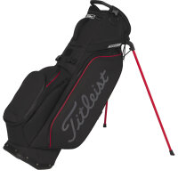 Titleist Players S5 StaDry Stand Bag Black/Red/Graphite