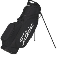 Titleist Players S4 Stand Bag Black/Black/White