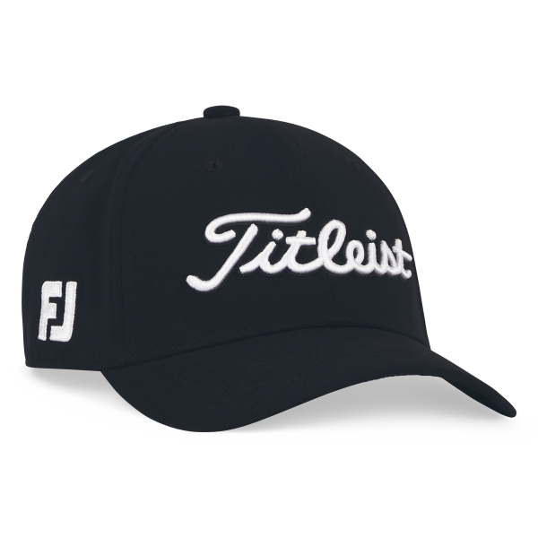 Titleist Tour Performance Cap Junior– Black/White