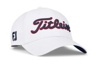 Titleist Tour Performance Cap – White/Navy/Red