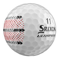Srixon Q-Star Ultispeed white Trackline 2026