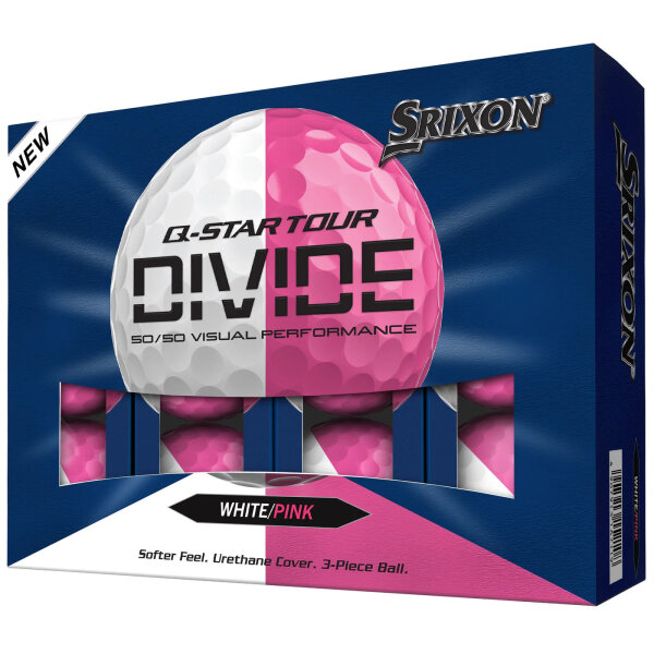Srixon Q-Star Tour Divide white/pink 2026