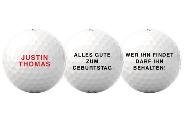 Titleist Pro V1x  3+1 Ball-Aktion mit gratis Personalisierung