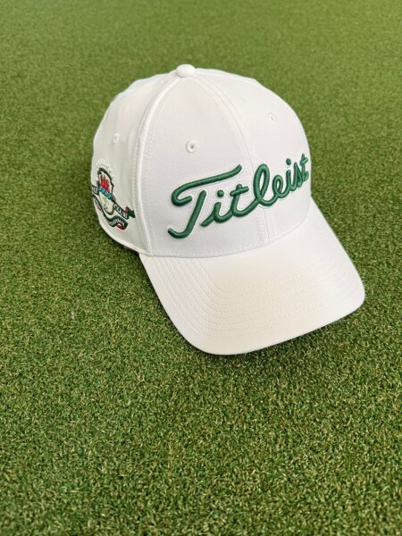 Titleist Tour Perf. Cap wht/green GC Mainsondheim