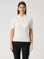 Daily Madelene 1/2S Polo shirt White