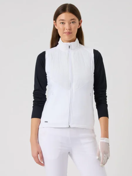 Daily Allos Hybrid Vest White