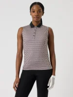 Daily Geometric SL Polo shirt Abstract Wave