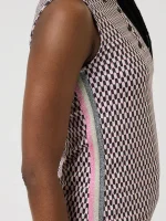 Daily Geometric SL Polo shirt Abstract Wave