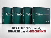 Titleist AVX  3+1 Ball-Aktion mit gratis Personalisierung