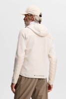 J. Lindeberg Quilt Hybrid Hood Jacket moonbeam