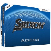 Srixon AD333 white Logoball