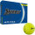 Srixon AD333 gelb Logoball