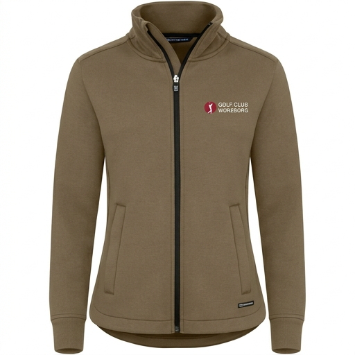 Cutter & Buck GC Würzburg Pemberton Cardigan Full Zip Ladies Beige