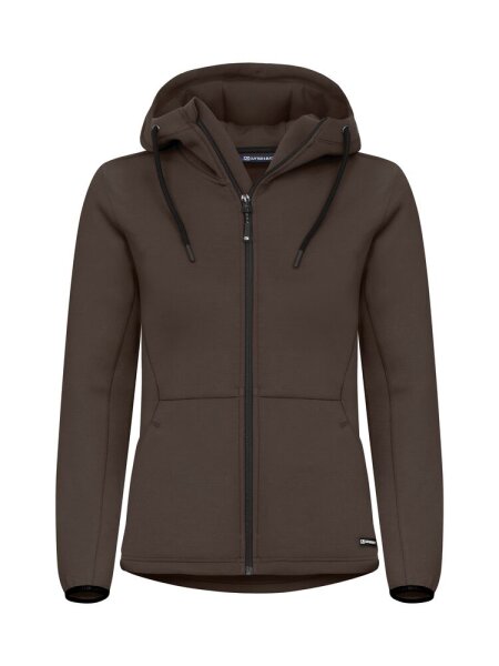Cutter & Buck GC Abenberg Pemberton Hood FZ Ladies Brown