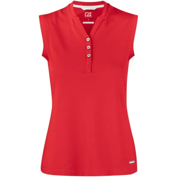 Cutter & Buck Advantage Sleeveless Tee Ladies red [L]