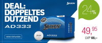Srixon AD333 Double Pack white 2026 (24 Stk.)