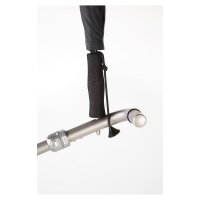 JuCad GOLFSCHIRM windproof & Window mit Stift, silber (mit UV-Schutz)