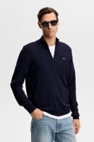 J. Lindeberg Kiyan Quater Zip Sweater navy