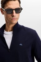 J. Lindeberg Kiyan Quater Zip Sweater navy
