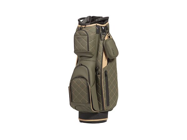 JuCad BAG FIRST CLASS - dunkelgrün-beige