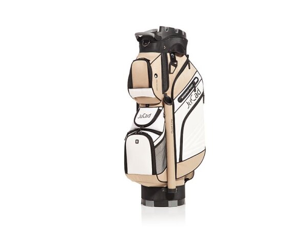 JuCad Bag Quiet Line khaki-weiß