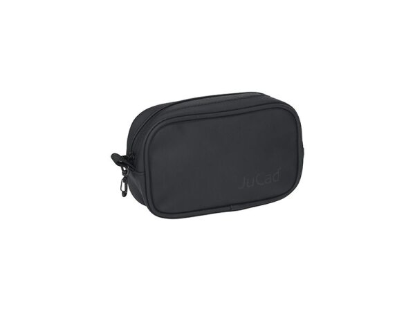 JuCad Anhängetasche Leder Design schwarz