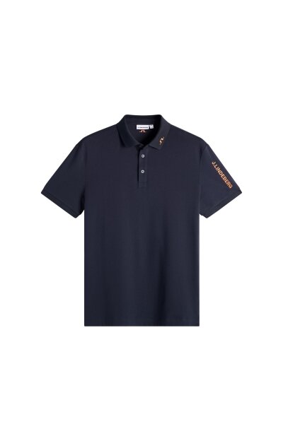 J. Lindeberg Tour Tech Pique Polo JL Navy