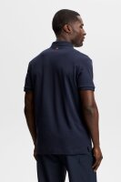 J. Lindeberg Tour Tech Pique Polo JL Navy