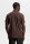 J. Lindeberg Tour Tech Pique Polo Seal Brown