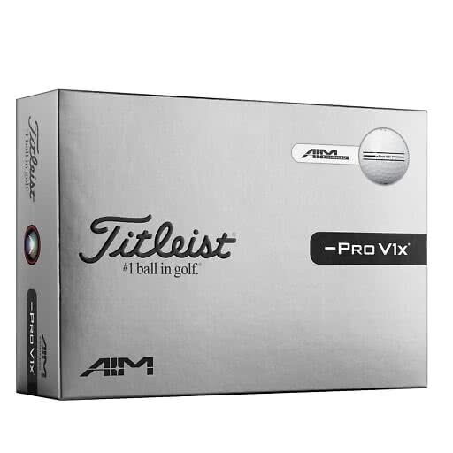 Titleist Pro V1x Left Dash AIM Enhanced