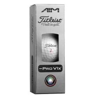 Titleist Pro V1x Left Dash AIM Enhanced
